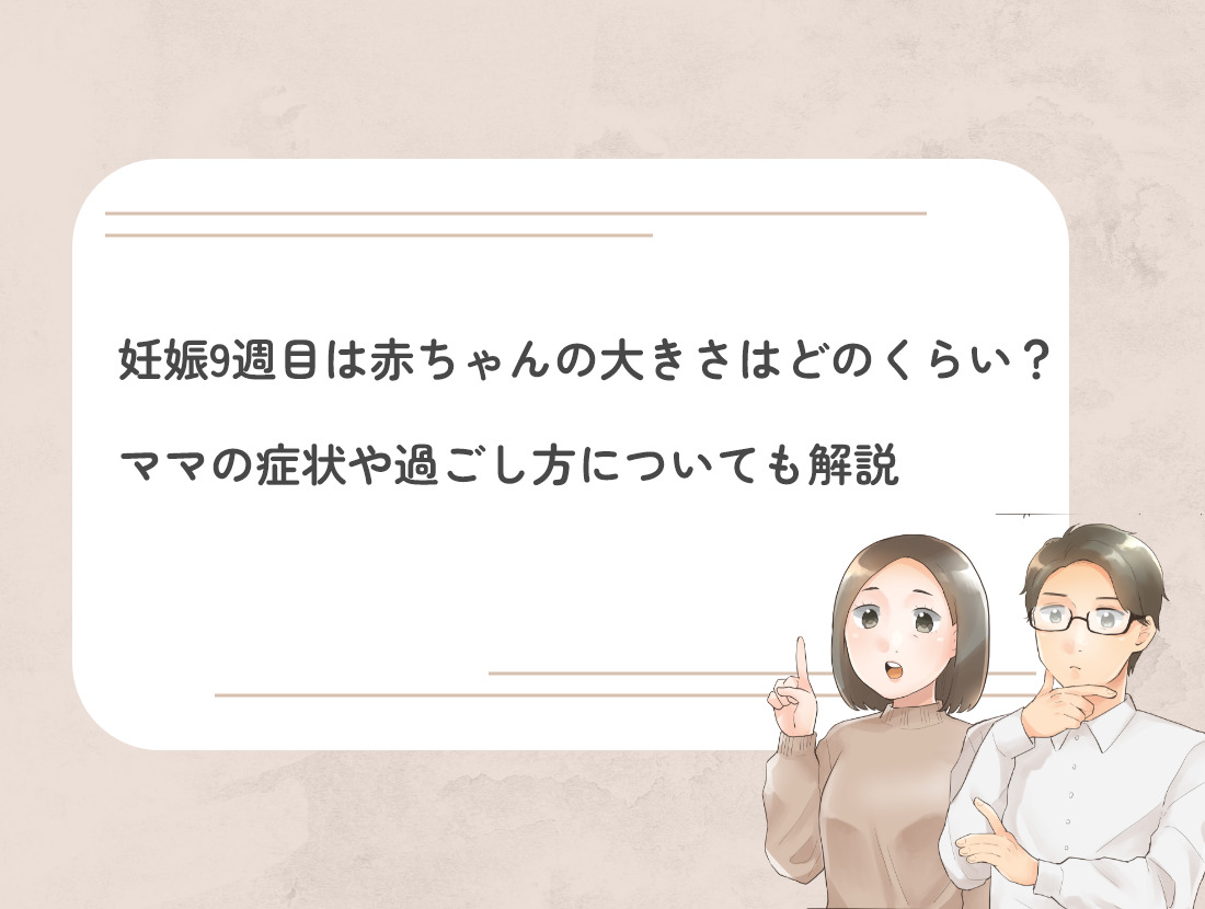 妊娠9週目は赤ちゃんの大きさはどのくらい？ママの症状や過ごし方についても解説 | DNA先端医療