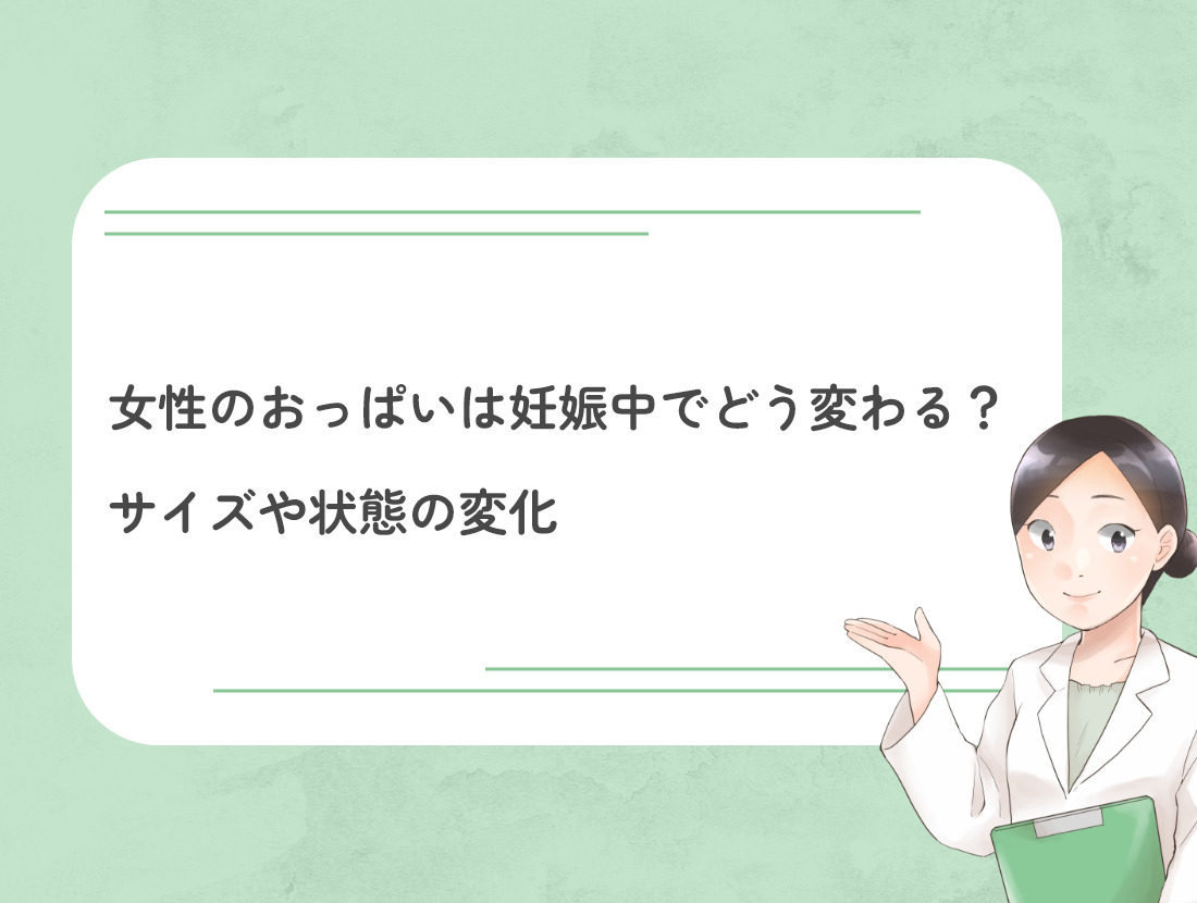 女性のおっぱいは妊娠中でどう変わる？サイズや状態の変化 | DNA先端医療